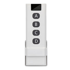 AENTIA Wireless Light Switch, Safety Switch RF Transmitter and Receiver Controller 10A, Simple Installation for Lamps Up to 1500W