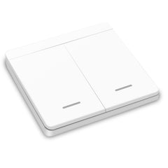 AENTIA Wireless Light Switch, Safety Switch RF Transmitter and Receiver Controller 10A, Simple Installation for Lamps Up to 1500W