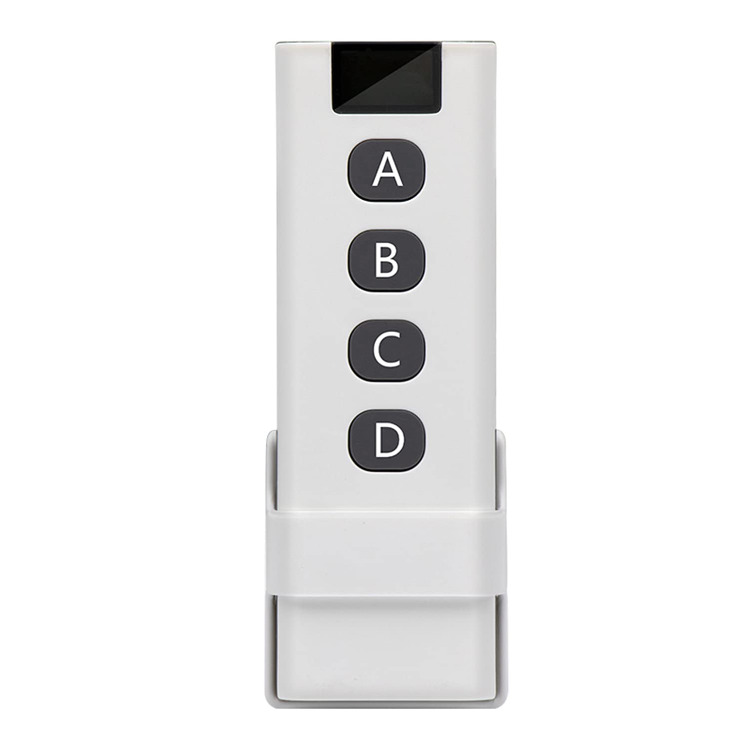 AENTIA Wireless Light Switch, Safety Switch RF Transmitter and Receiver Controller 10A, Simple Installation for Lamps Up to 1500W